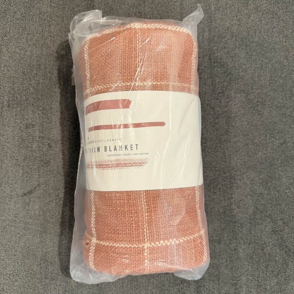 Little Korboose by April Nemeth Woven Cotton‎ Throw Blanket 50x60 FabFitFun